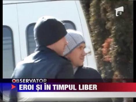 Eroi in timpul liber