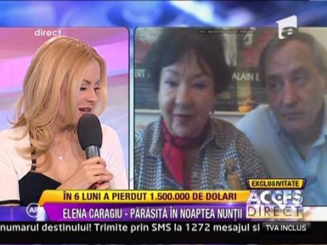 Elena Caragiu, prin videotelefon