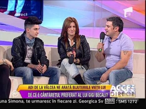 Adi de la Valcea, ne arata bijuteriile vietii lui