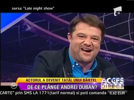 Adrei Duban, tatal unui baietel