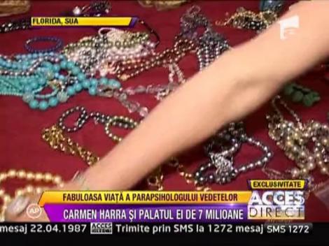 Carmen Harra si palatul ei fabulos de 7 milioane
