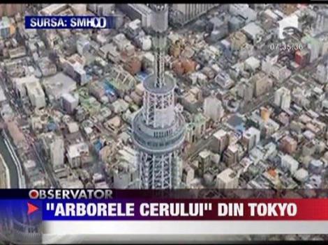 Cel mai inalt turn de telecomunicatii din lume, in Tokyo