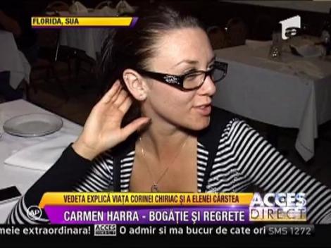 Carmen Harra despre Corina Chiriac si Elena Carstea