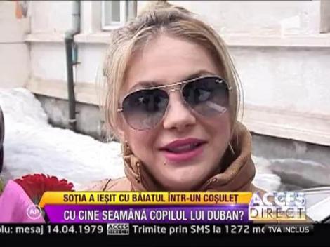 Duban si sotia lui au plecat acasa cu baietelul de doar 2 zile