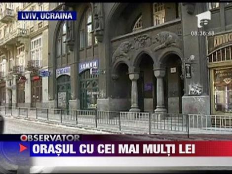 Orasul cu cel mai mare numar de imagini de lei din Europa