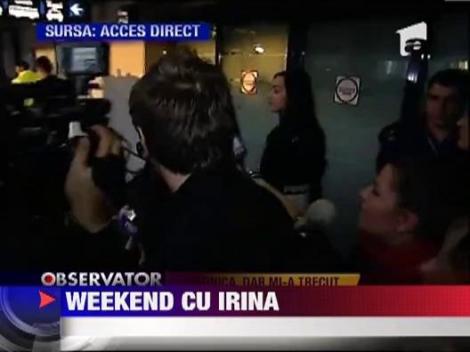 Monica Gabor s-a intors in Romania