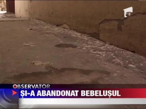 Galati: O farmacista si-a abandonat bebelusul in scara blocului‎