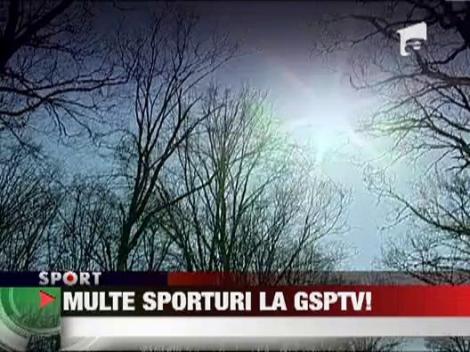 Multe sporturi la GSPTV!