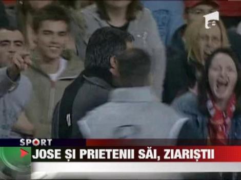 Jose Mourinho a facut din nou spectacol