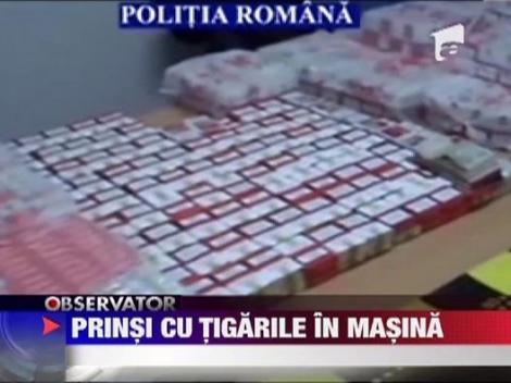 Iasi: Captura de tigari de contrabanda