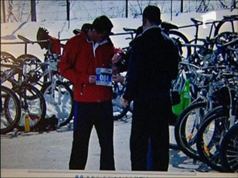 Mircea Badea la triatlon