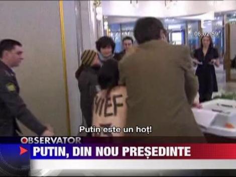 Putin este din nou presedinte