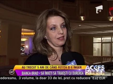 Au trecut 5 ani de cand fetita Biancai Brad e inger