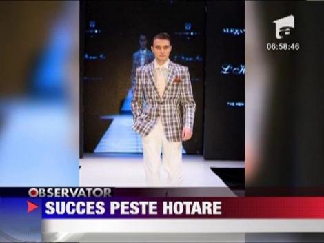 Alexandru Ciucu a avut prima prezentare de moda peste hotare