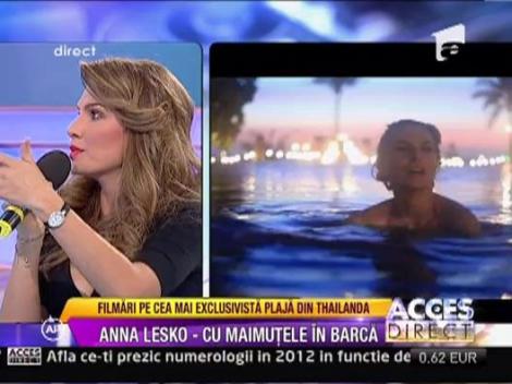 Anna Lesko a fost pe urmele faimosului Leonardo Di Caprio!