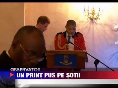 Printul Harry pus pe sotii