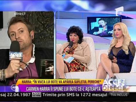 Carmen Harra: "In viata lui Bote va aparea sufletul pereche!"