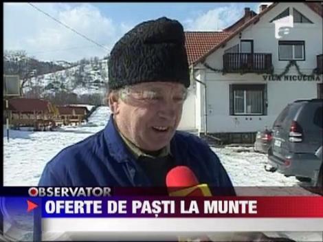 Oferte de Paste la munte