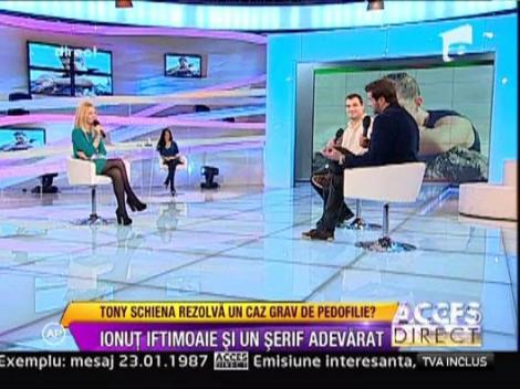Tony Schiena si Ionut Iftimoaie la Acces Direct