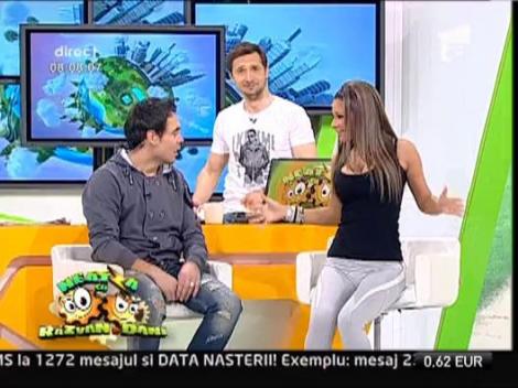 Concurs de desene animate intre Razvan si Vancea