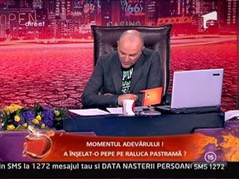 Pepe: "Nu sunt sigur ca Raluca e gravida"