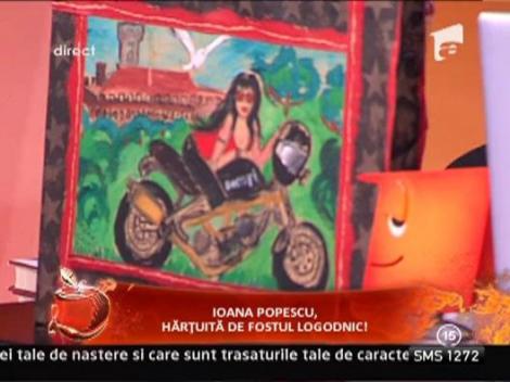 Ioana Popescu s-a apucat de pictat