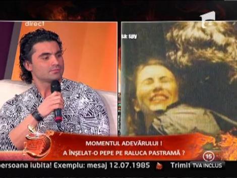 Pepe: "Nu am inselat-o pe Raluca. Eram in compania unei fane"