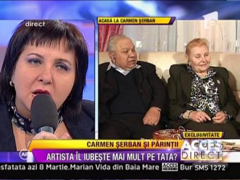 Carmen Serban: "Am mostenit vocea de la mama"!