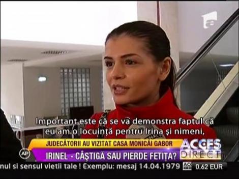 Irinel Columbeanu, cu judecatorii acasa la Monica Gabor