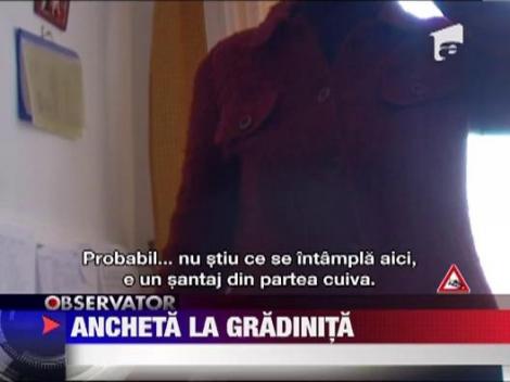 UPDATE / Educatoare acuzata ca tipa la copiii din grupa mica