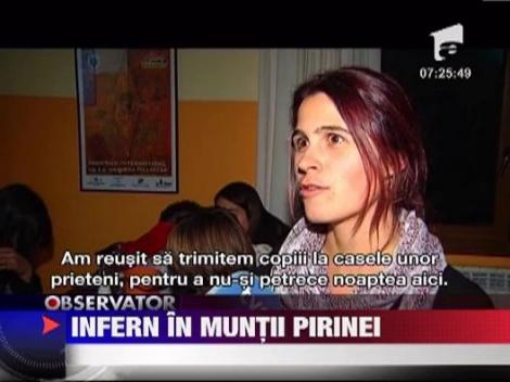 Incendii in Muntii Pirinei