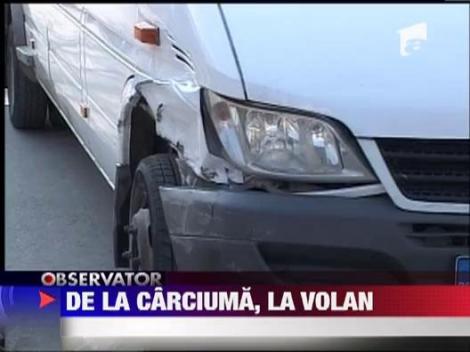 De la carciuma, la volan