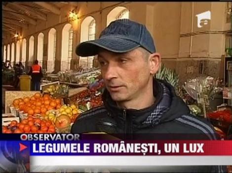 Legumele romanesti, putine si scumpe