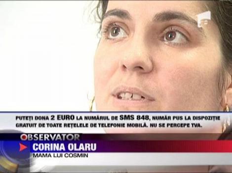 VREAU SA AJUT! Cosmin lupta in fiecare zi sa invinga boala