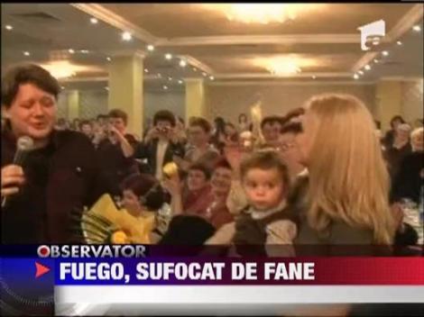 Fuego, sufocat de fane