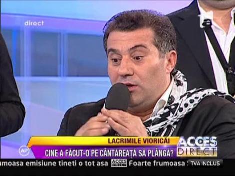 Viorica de la Clejani a plans la spectacolul de la Sala Palatului