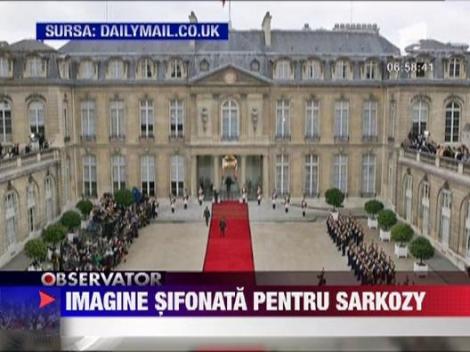 Fiul lui Nicolas Sarkozy a aruncat cu rosii intr-o politista ‎