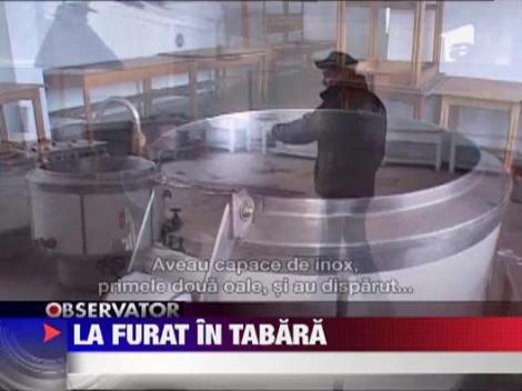 Cea mai mare tabara din Bucovina a fost pradata