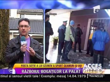 Fosta sotie a lui Uzunov a spart geamuri si usi