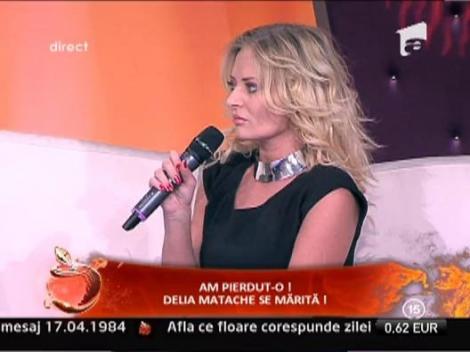 Delia Matache se marita