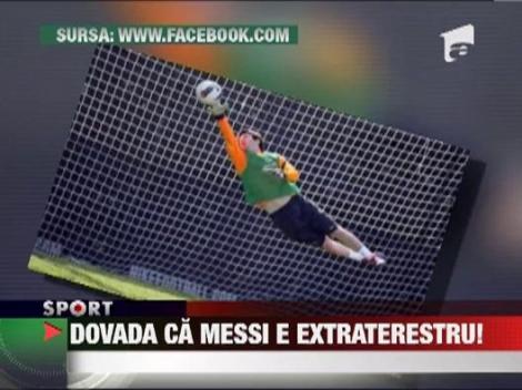 Dovada ca Messi este extraterestru
