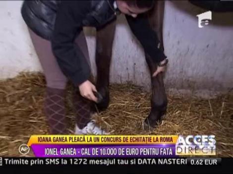Ionel Ganea, cal de 10.000 de euro pentru fiica sa