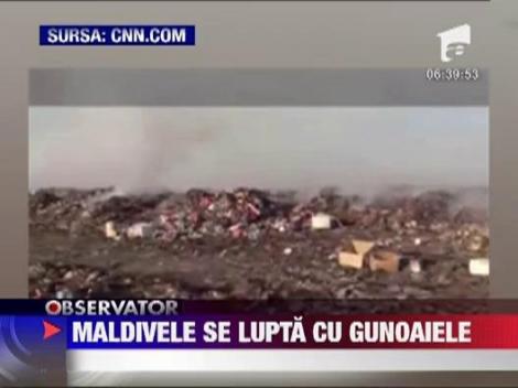 Turismul a ingropat in gunoaie Insulele Maldive