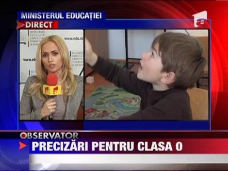 Fara manuale in clasa zero