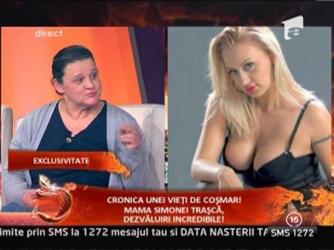 Simona Trasca a lucrat ca ospatarita