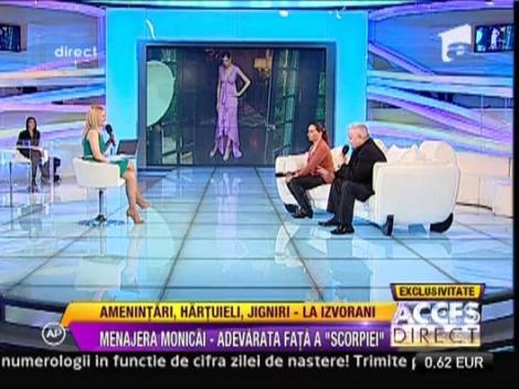 Irinel Columbeanu nu stia ca Monica era o scorpie