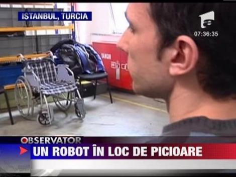 Dispozitiv robotic pentru oamenii cu picioarele paralizate