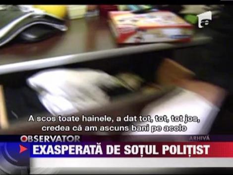 Politist anchetat dupa ce sotia a depus o plangere pentru agresiune