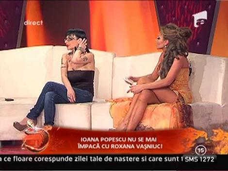 Roxana Vasniuc si Ioana Popescu si-au adresat injurii