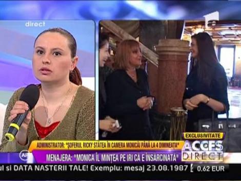 Menajera familiei Columbeanu: "Irina se simte rau dupa intalnirea cu Monica"
